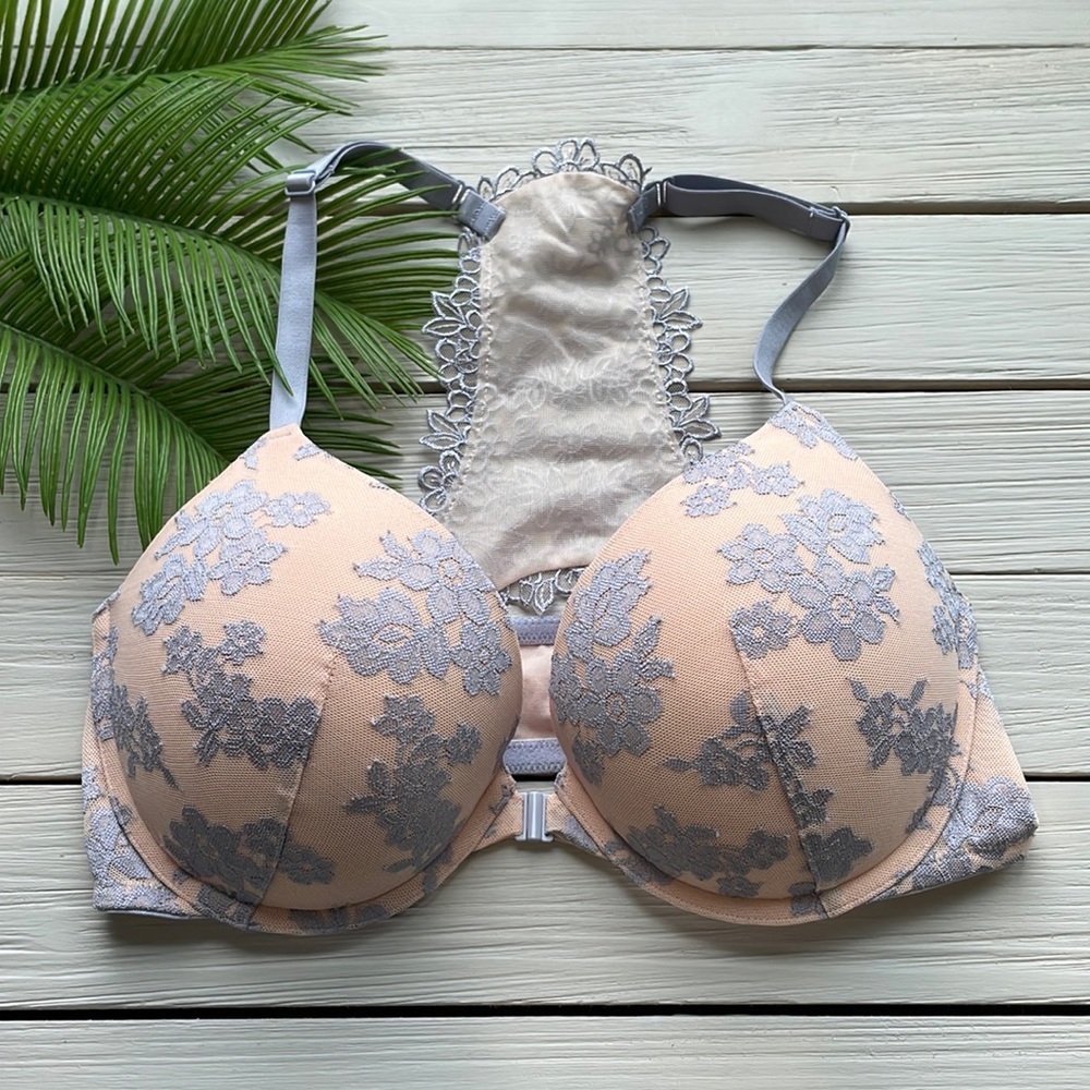 NWOT VS PINK Push Up T-Back Bra size 34D